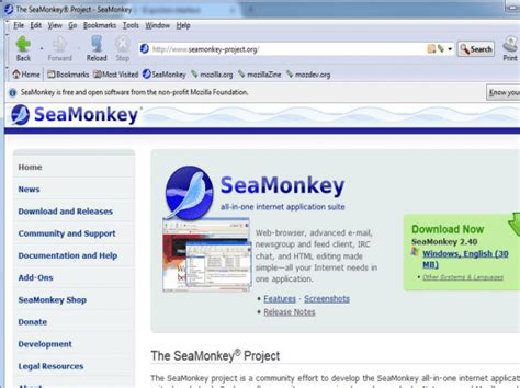 Independent update of Modular Seamonkey 2.50
